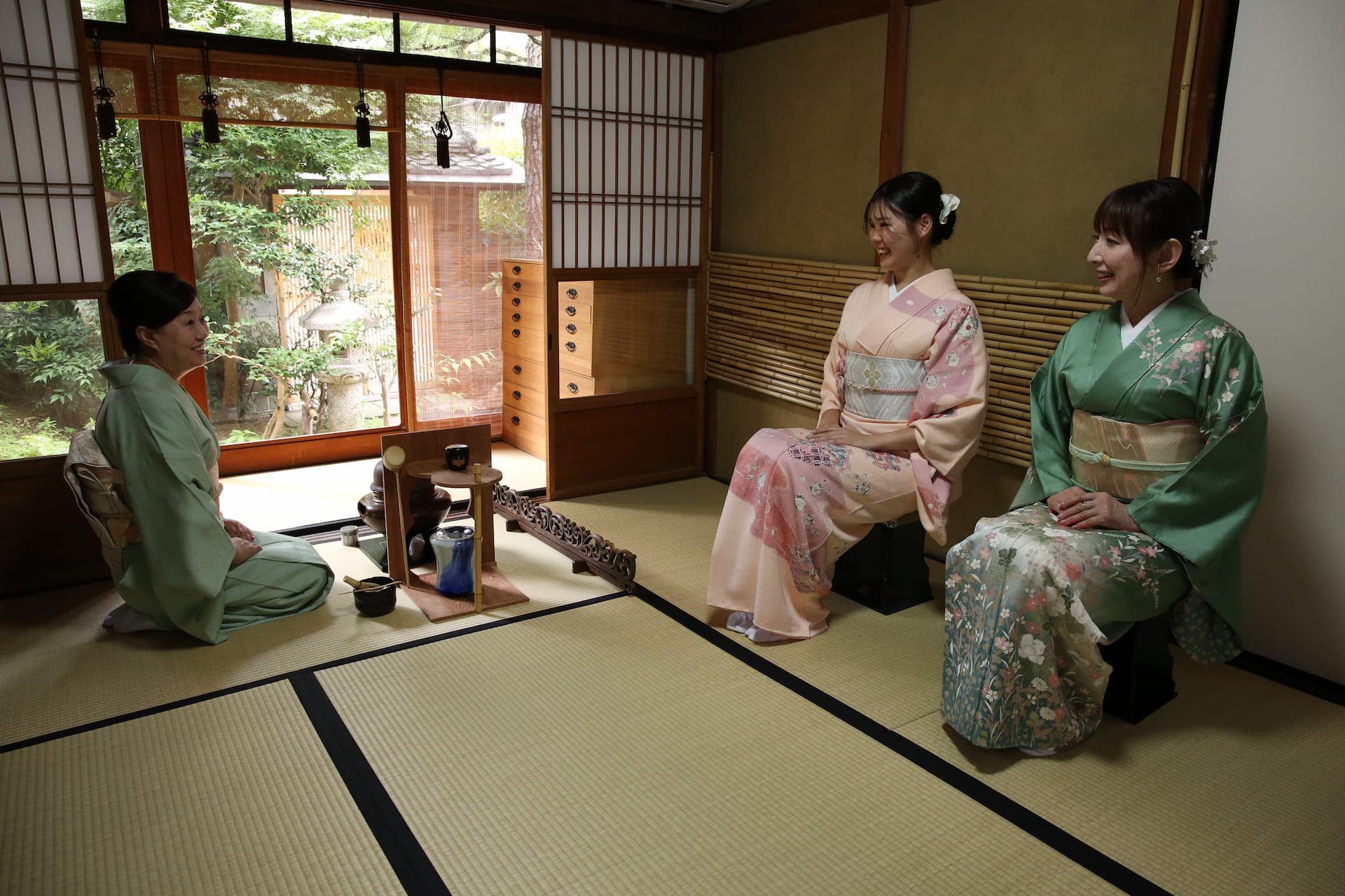 Kimono dressing in Kyoto